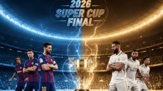 Barca vs Real Madrid match between barcelona and real madrid in 2026 spain super cup final